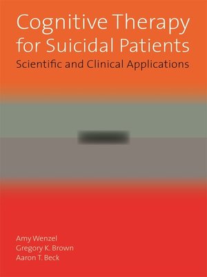 cover image of Cognitive Therapy for Suicidal Patients